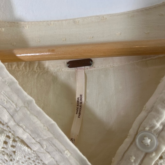 Free People Ruffled Blouse - Picture 4 of 4